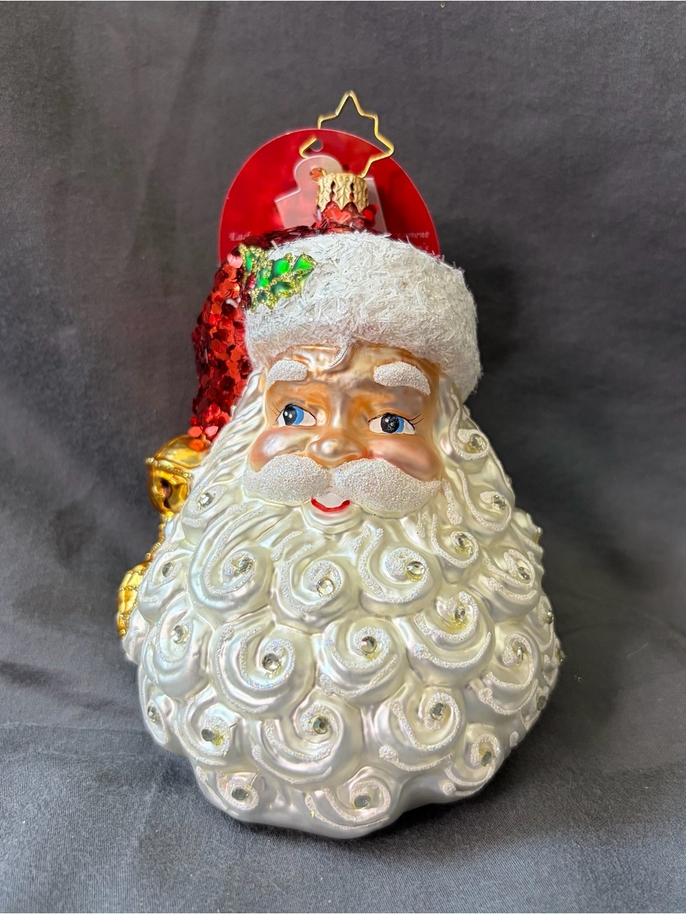 Christopher Radko Sparkling Saint Nick Ornament